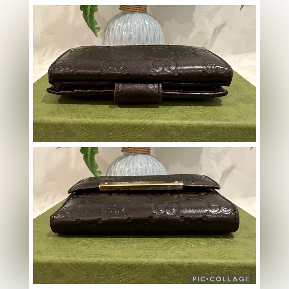 Gucci Guccissima Compact Bifold Wallet Only - Picture 12 of 14